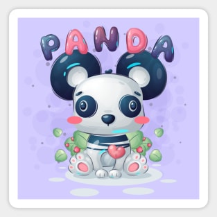 Sweet Baby Panda Magnet